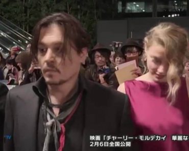 Video of Johnny Depp and Amber Heard on the red carpet The internet has resurfaced.