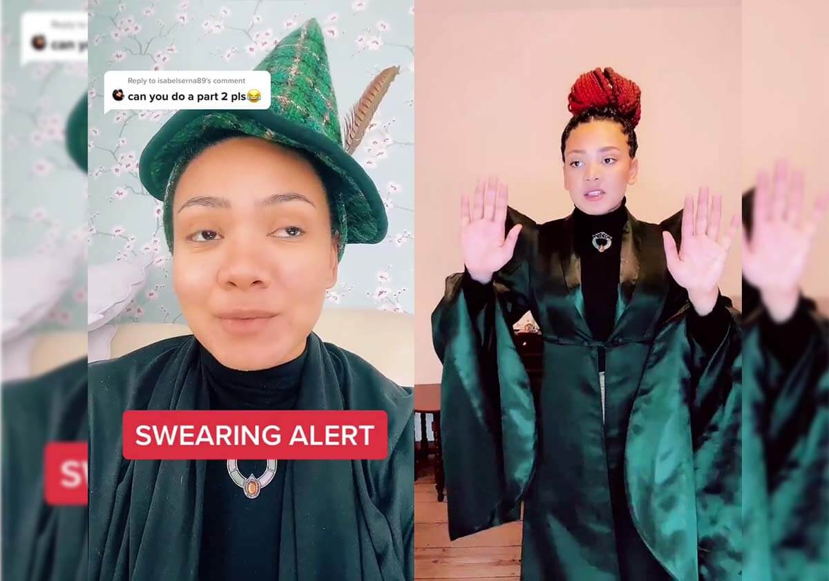 Chanel Williams as Harry Potter's Professor McGonagall gets viral