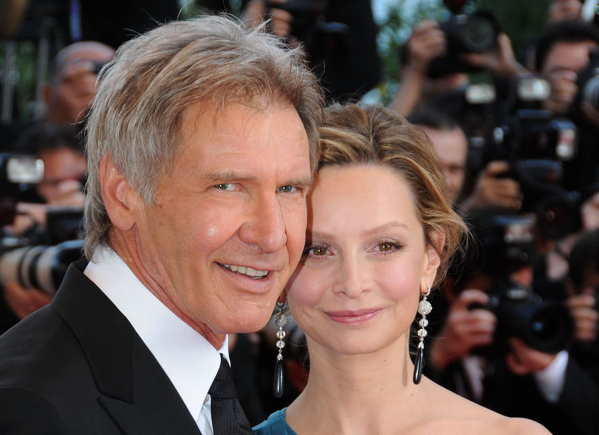 Calista flockhart with Harrison ford