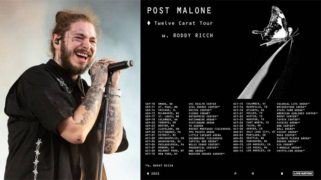 Post Malone 2022 Tour, All Details Here Tips or Tricks