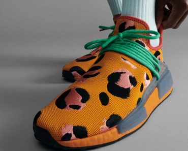 Pharell William X Adidas Originals Hu Nmd Animal Print Orange Shoes, Where And How You Can Get Hands On Them? 