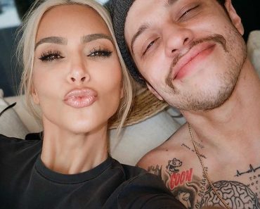 Kim Kardashian wants to shower with Pete Davidson, and shares intimate pics of the couple online.