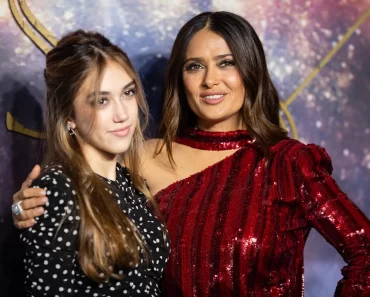 14-year-old Valentina Hayek, Salma Hayek’s daughter, appears completely grown up while out at Paris Fashion Week.
