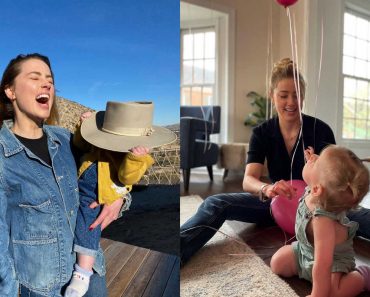 Amber Heard made fake claims regarding her baby. A photo of an empty pram went viral.  