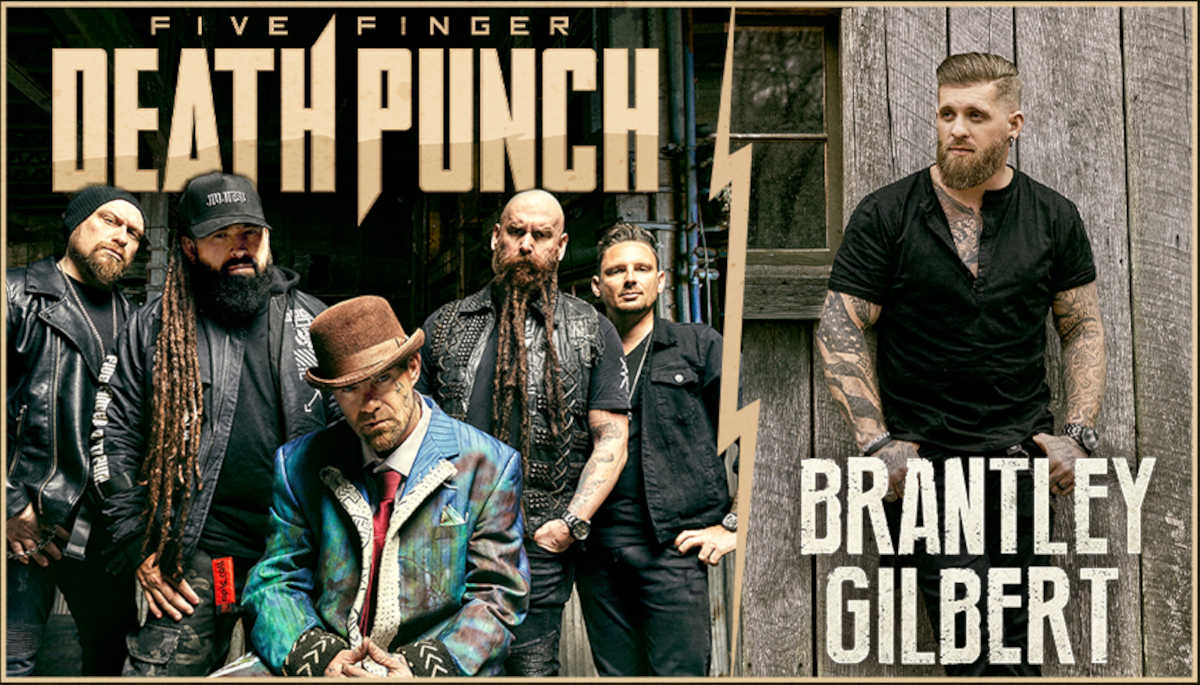 Five Finger Death Punch and Brantley Gilbert Tour 2022