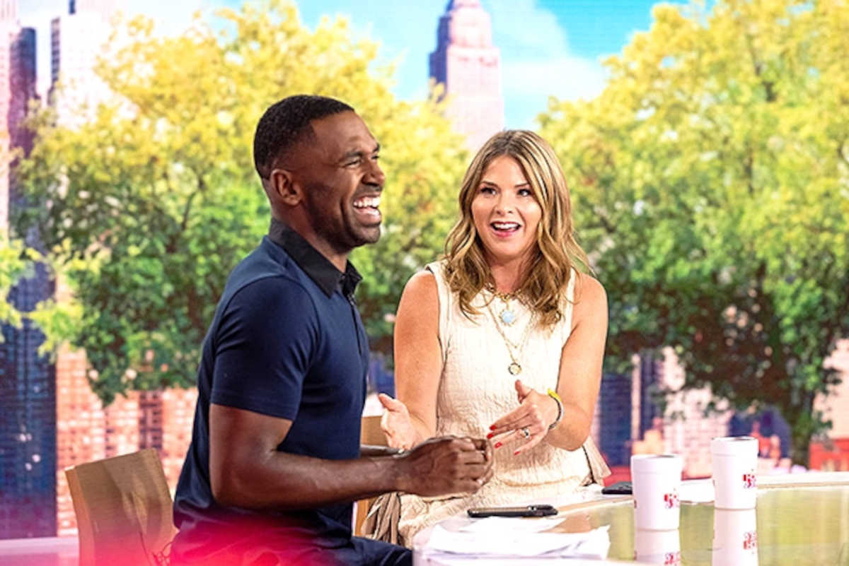 Justin Sylvester pushed away Jenna Bush Hager during Today’s show